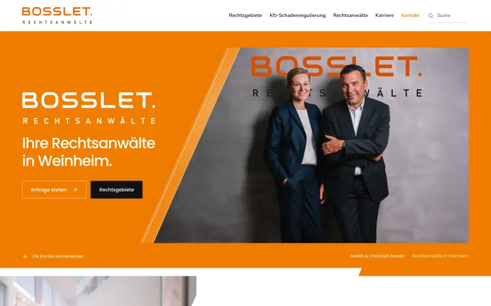 Bosslet Rechtsanwälte, Rechtsanwälte, Weinheim