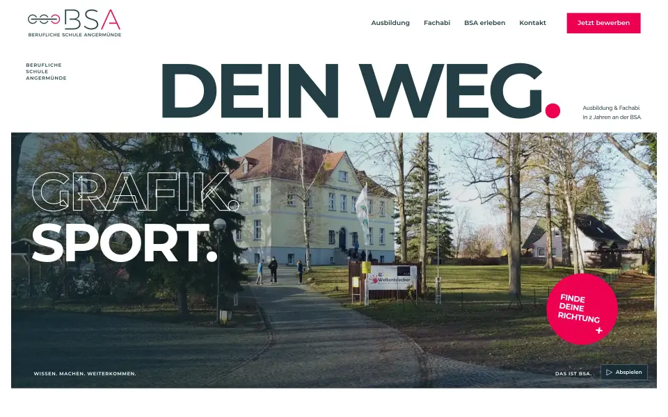 BSA Berufliche Schule Angermünde, Berufliche Schule, Angermünde