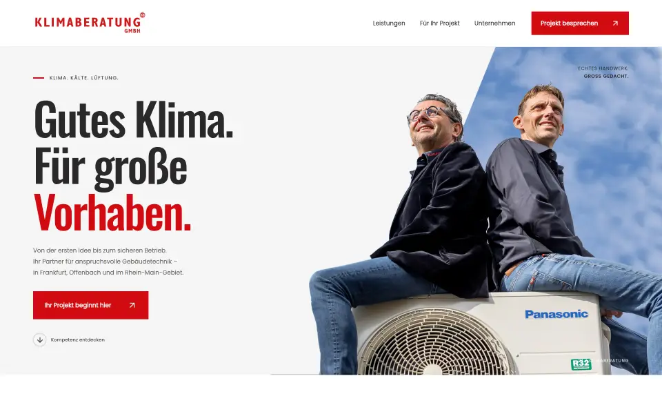 Klimaberatung, Klima-, Kälte- und Lüftungstechnik, Offenbach und Frankfurt