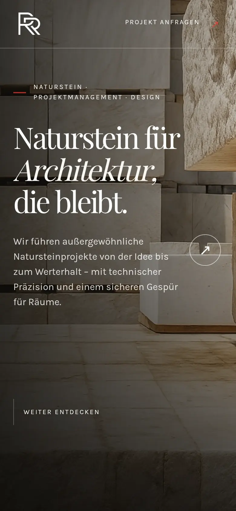 R+R Raddato, Studio-Fassung von Drela: erster Bildschirm am Handy