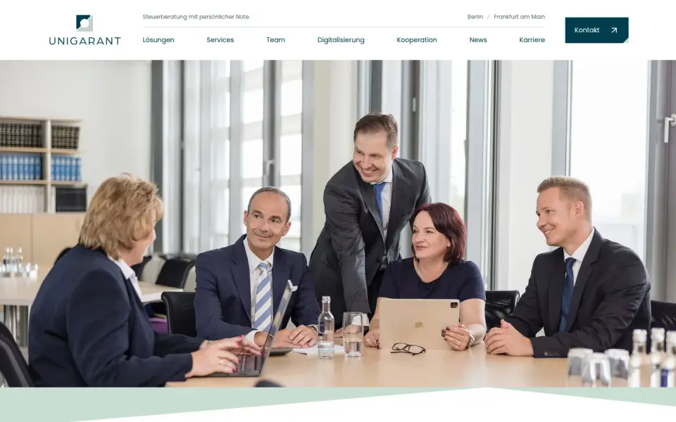 Unigarant, Steuerberatung, Berlin und Frankfurt am Main