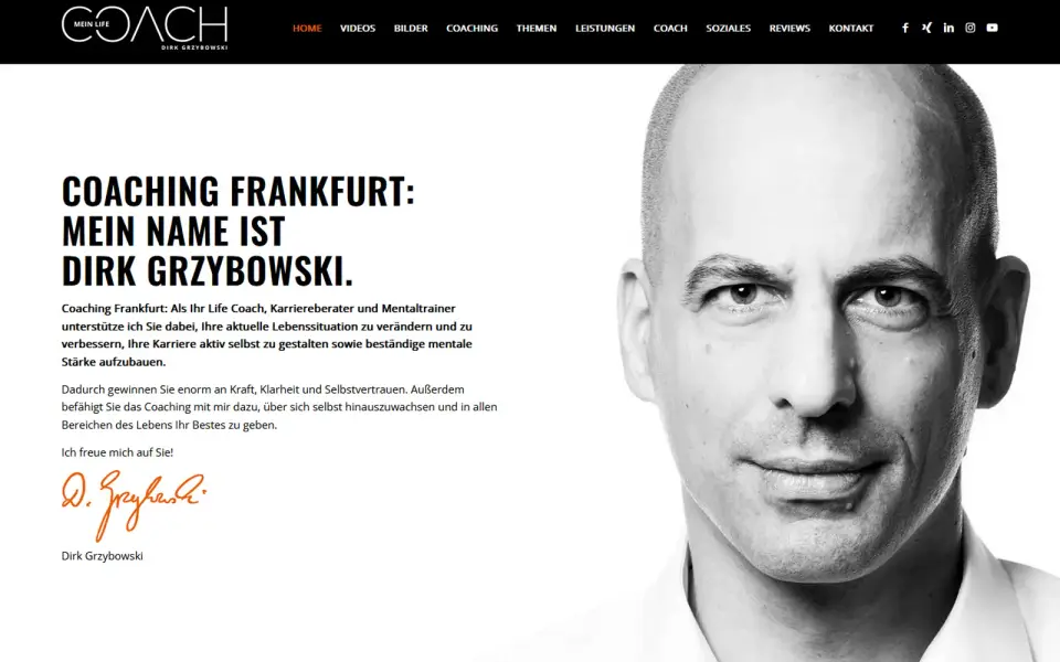 Dirk Grzybowski, Coaching, Coaching, Frankfurt