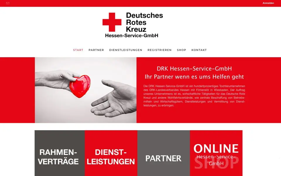 DRK Hessen-Service-GmbH, Dienstleistungen im DRK, Wiesbaden