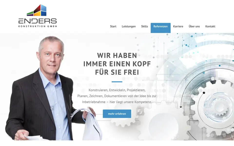Enders Konstruktion GmbH, Konstruktionsbüro