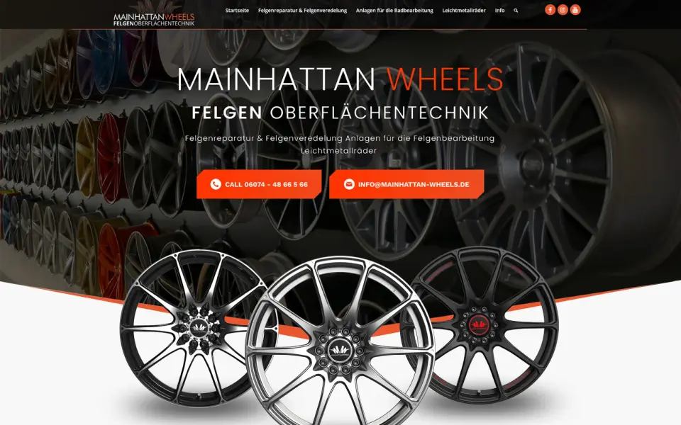 Mainhattan Wheels, Felgenveredelung