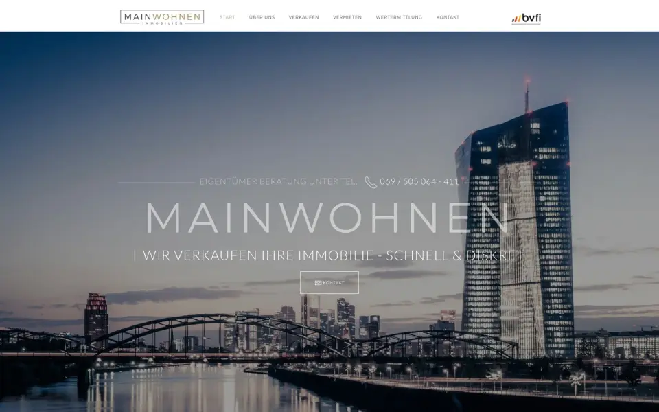 Mainwohnen Immobilien, Immobilienmakler