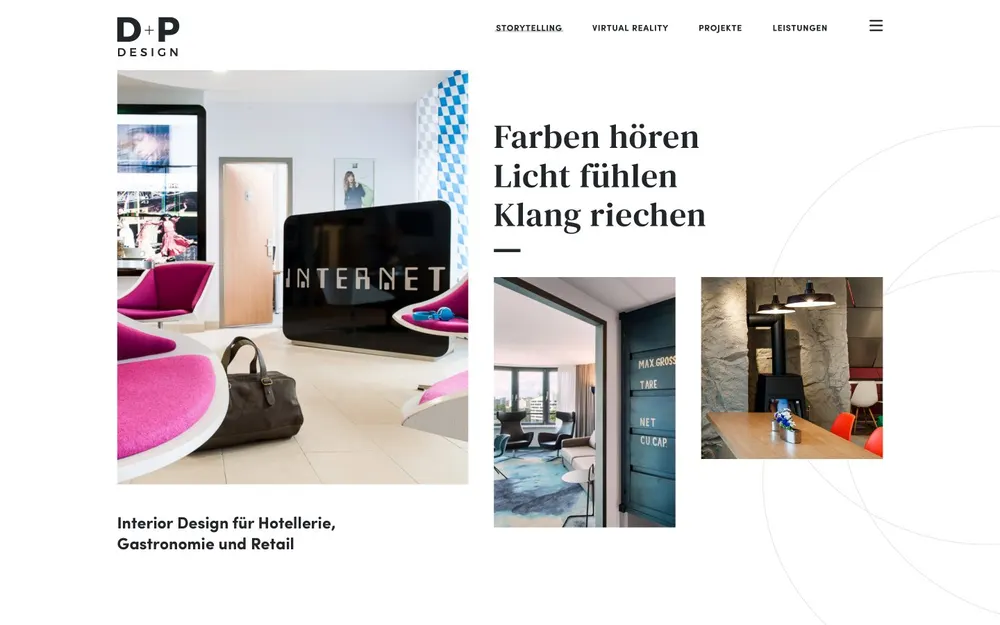 Website D|P Design