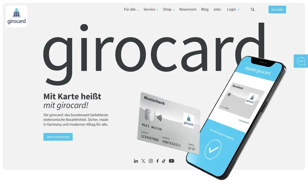 Website girocard